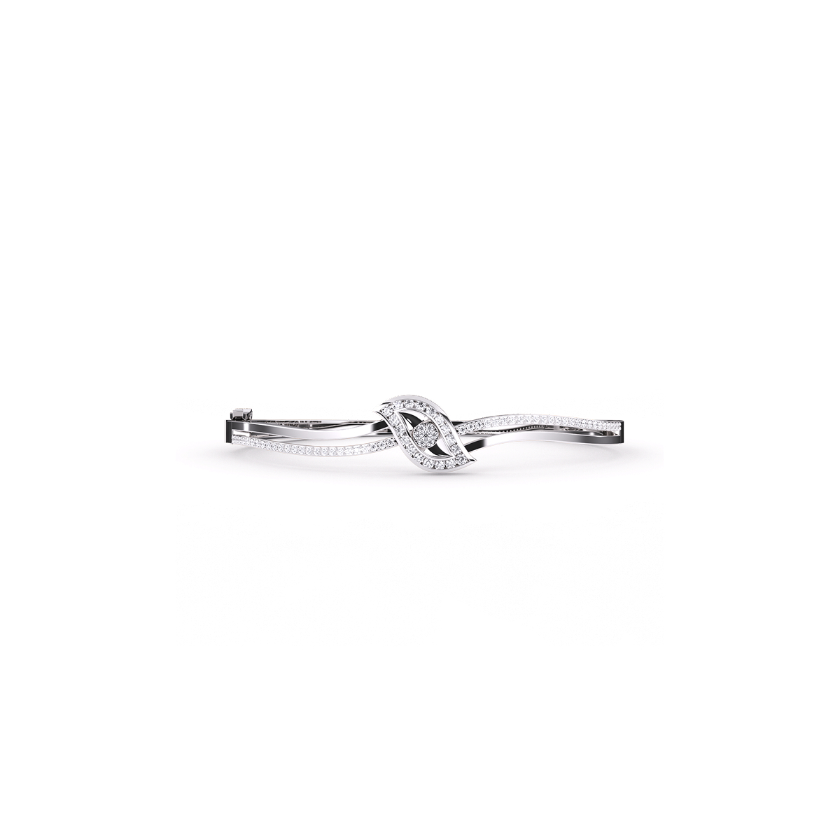 Modern Evil Eyes Diamond Bracelet